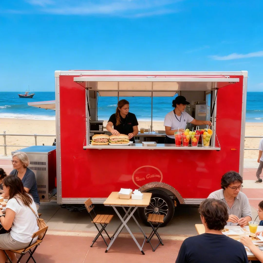 Food Quality Storage And Transport - Geräumiger, tragbarer, robuster Lebensmittelanhänger, hochwertiger Marktaufbewahrungs-Transportwagen