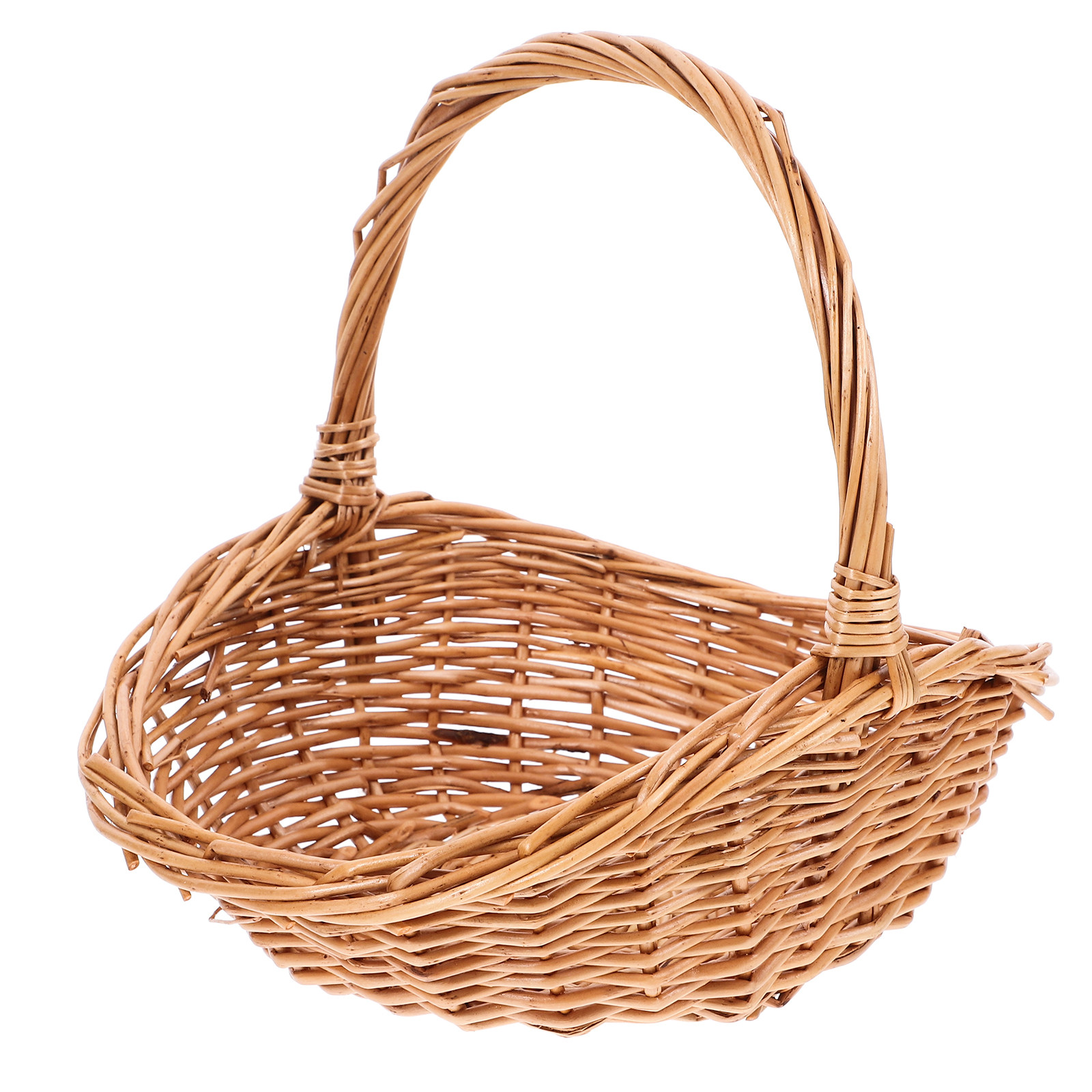 Food Storage Camping - Dicht gewebter handgefertigter Korb, kleiner, platzsparender,