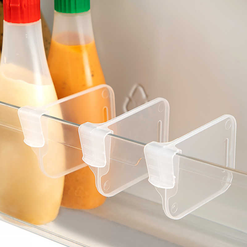 Food Storage Rack For Kitchen - Effizienter Kühlschrank, Küchen-Organizer, Regal, Aufbewahrungsteiler für