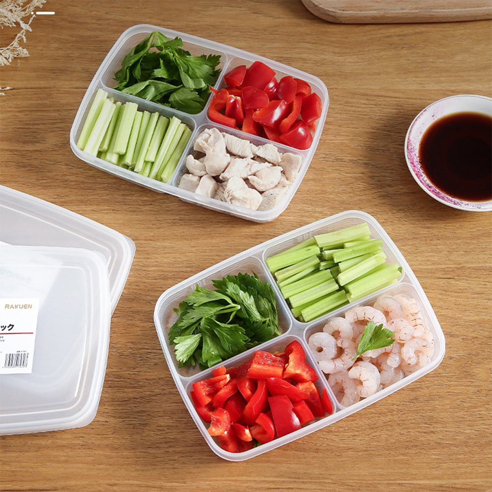 Food Storage And Preparation - A53Q-2Pcs Einfrieren Fleisch Fach Lebensmittel Unterverpackt