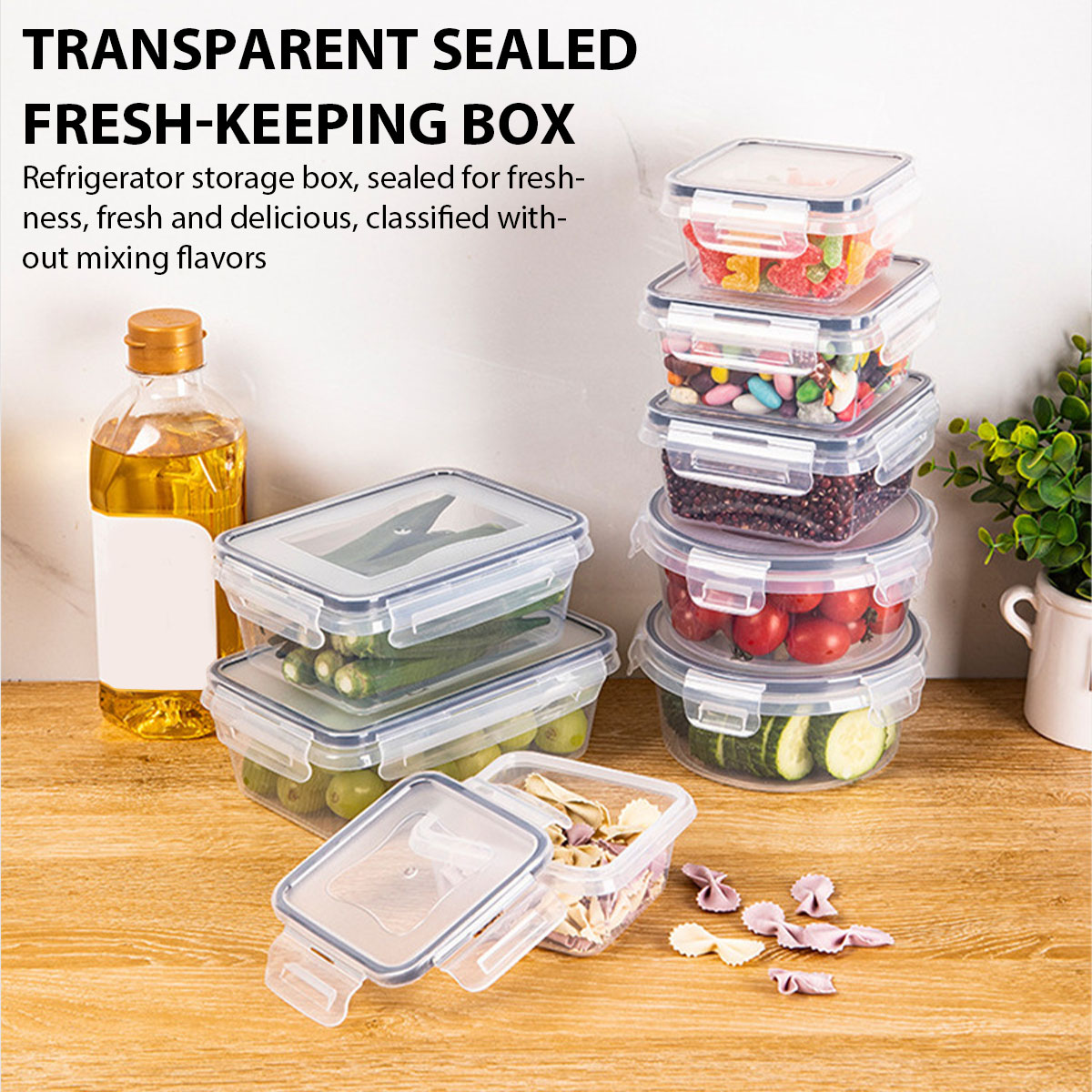 Food Storage Containers Set - 24 Teile/satz Lebensmittel Lagerung Box Set