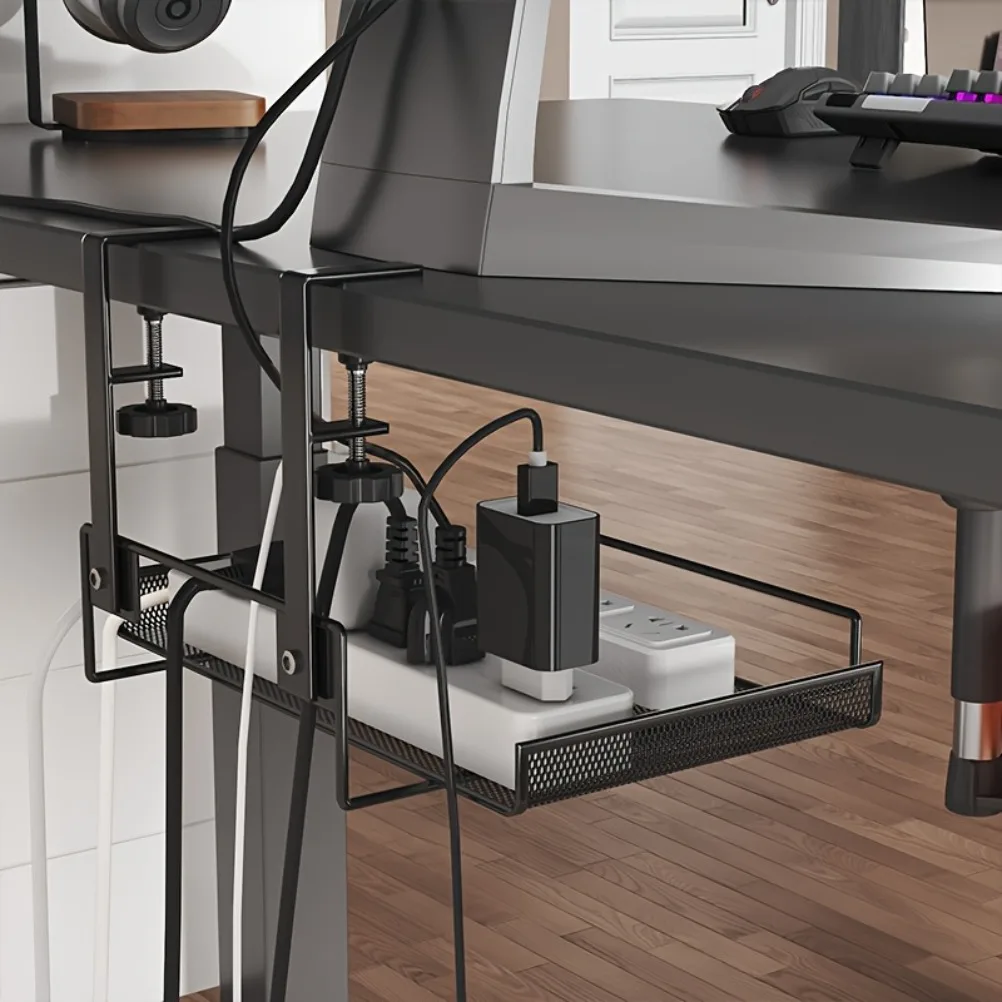 Food Storage Table - Tischkabel-Organizer Aufbewahrungsregal Unter Computertisch WLAN-Router-Halter Nicht
