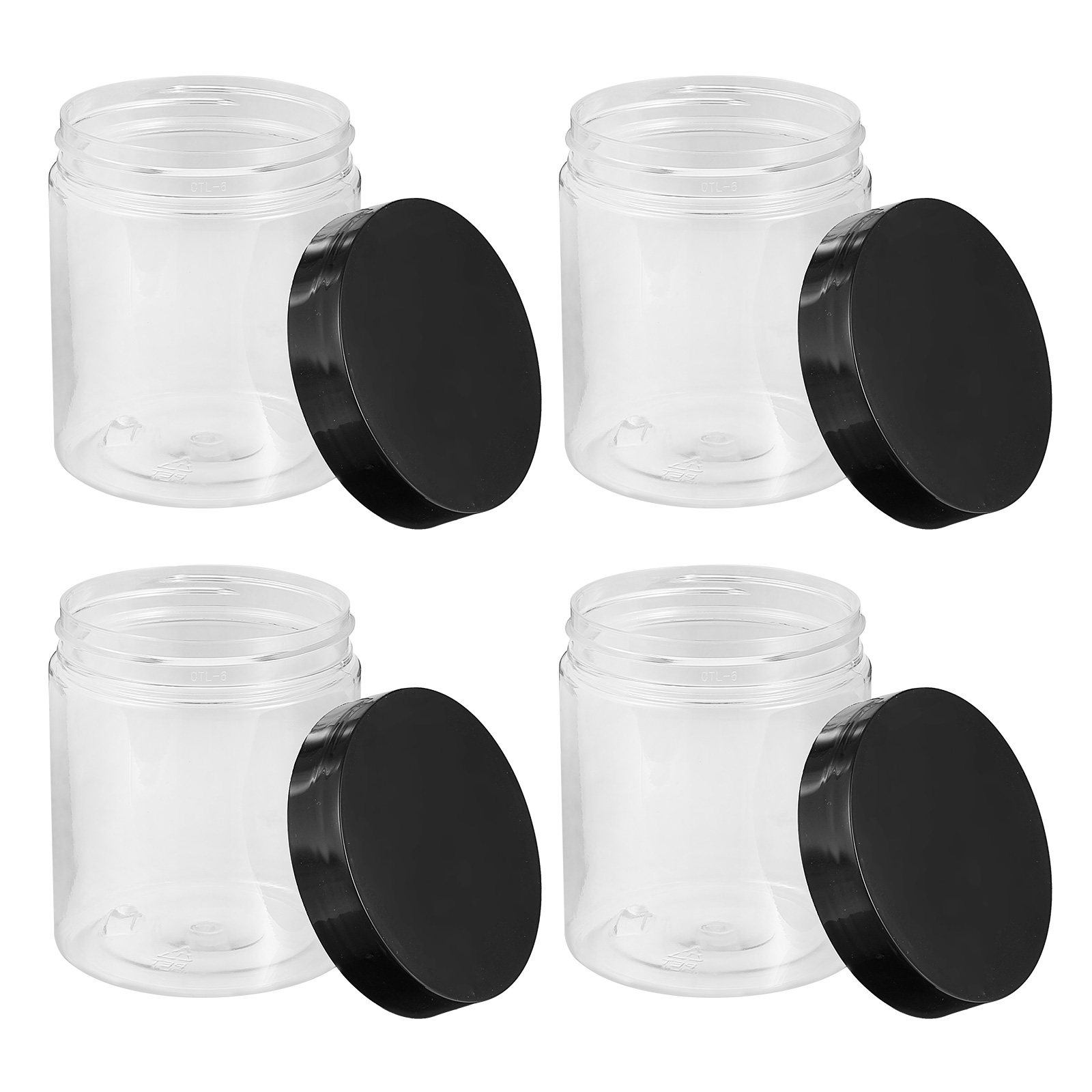 Food Storage In The Kitchen - 12 Stück durchsichtige, luftdichte Kunststoffbehälter zur