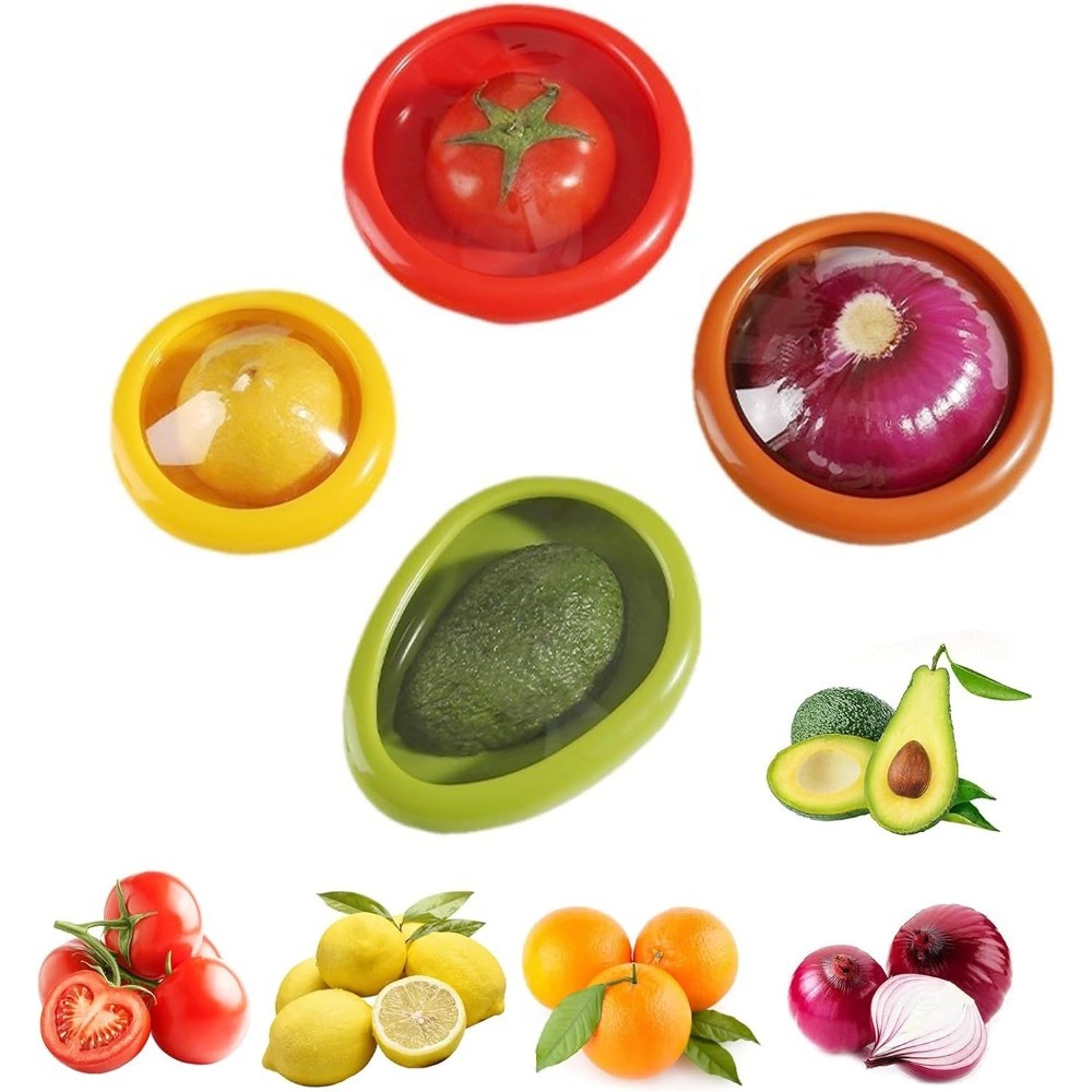 Food Storage Containers Set - Avocado Saver Obst- und Gemüse-Aufbewahrungsbehälter-Set aus