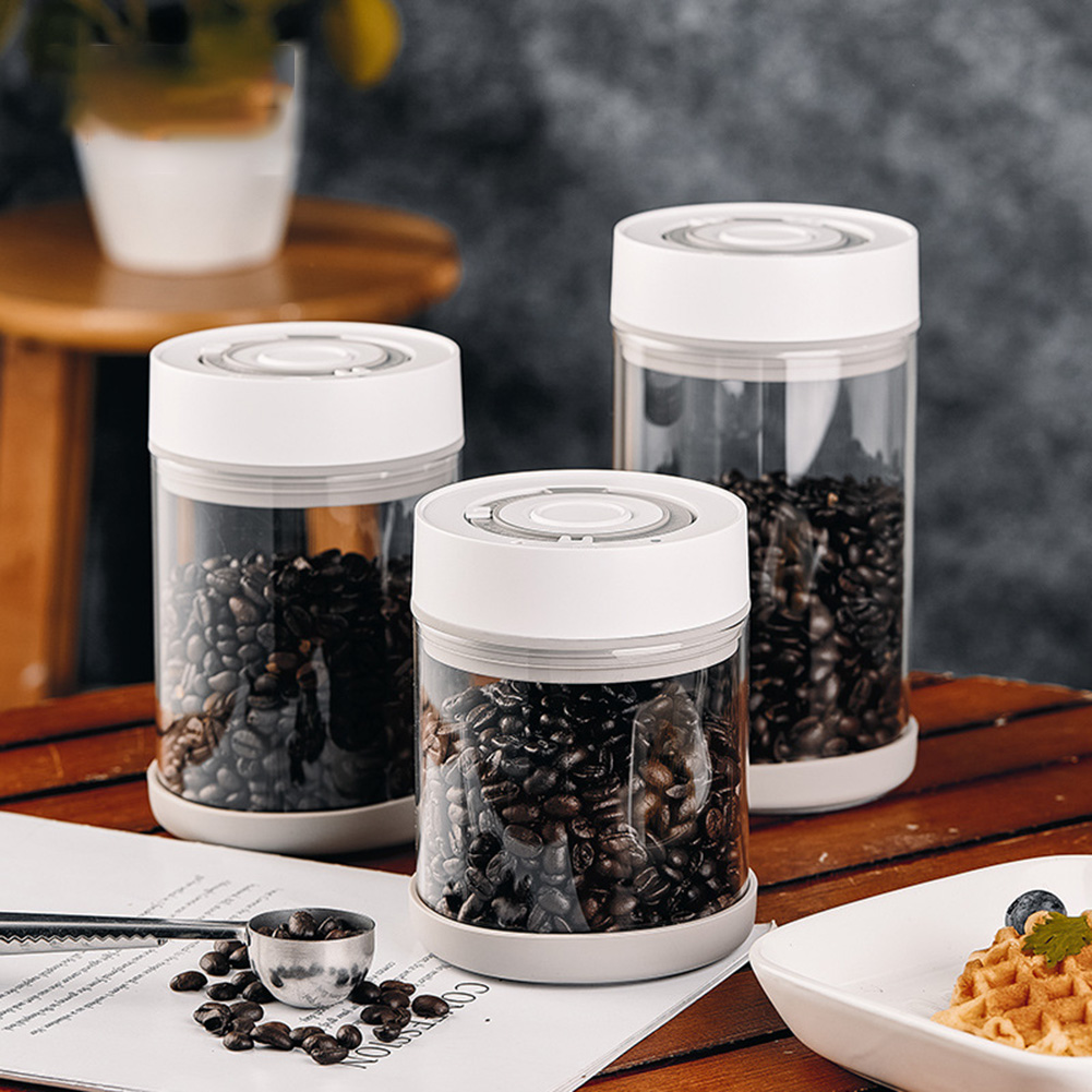 Food Storage Containers Set - Feuchtigkeitsbeständiges Glasglas für Kaffeebohnen in der