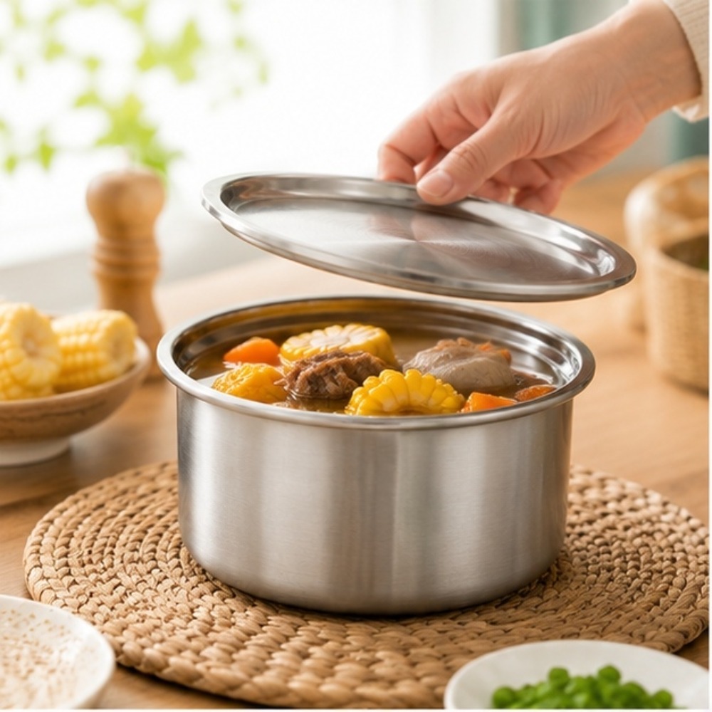 Food Storage Heat - 304 Edelstahl Ramekin mit Deckel, Schüssel