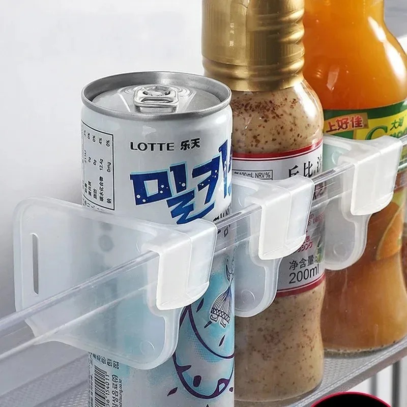 Food Storage And Organizer - Kühlschrank-Trennwand Seitentür-Organizer Verstellbarer Trennclip für Lebensmittelaufbewahrung