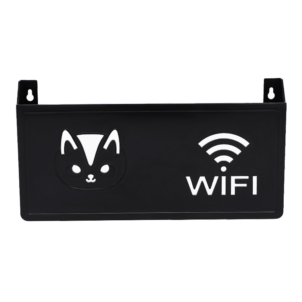 Food Storage Box Plastic - Wandrouter-Aufbewahrungsbox Dekorativer WLAN-Halter Organizer Platzsparende Router-Versteckbox