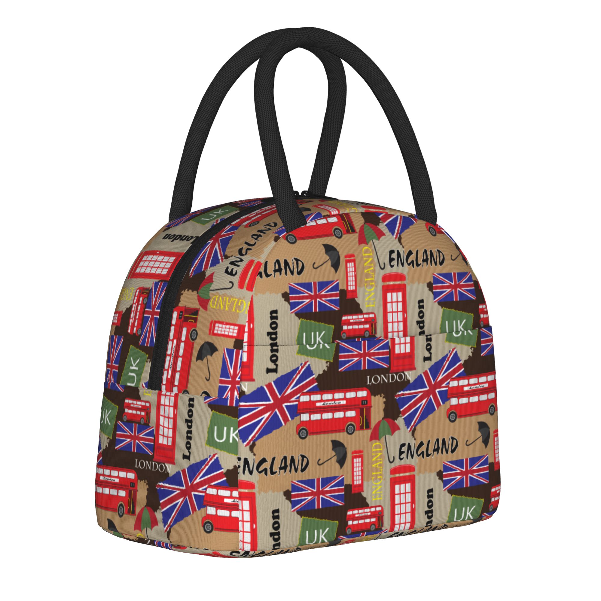 Food Storage Uk - Uk London British Symbols Isolierte Lunchtaschen,