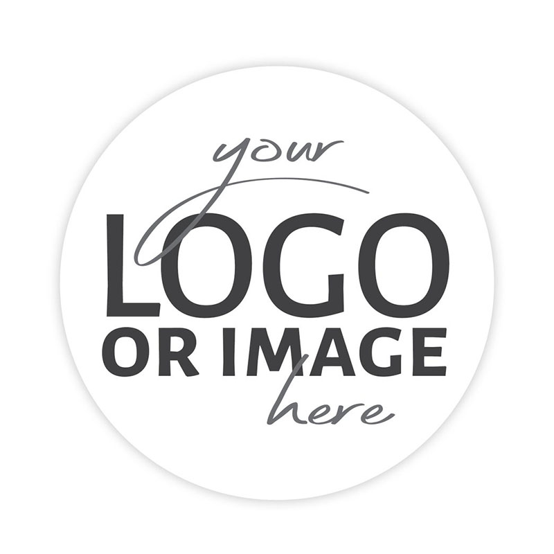 Food Storage Label - 2,5 cm–6 cm individuelle Logo-Aufkleber, Verpackungsetiketten,
