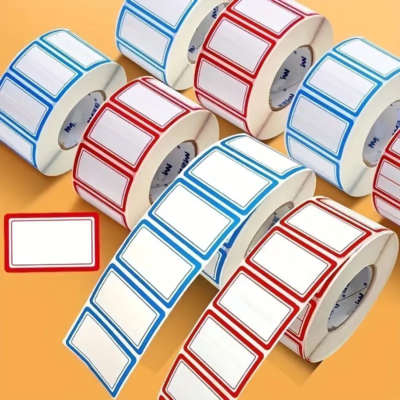 Food Storage Label - 500 Stück rückstandsfreie Gefrieretiketten, wasserdicht und