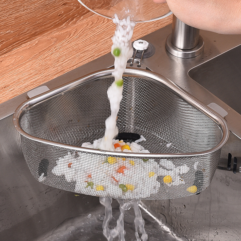 Food Storage Rack For Kitchen - Edelstahl Küchen spüle Abfluss korb Küchen