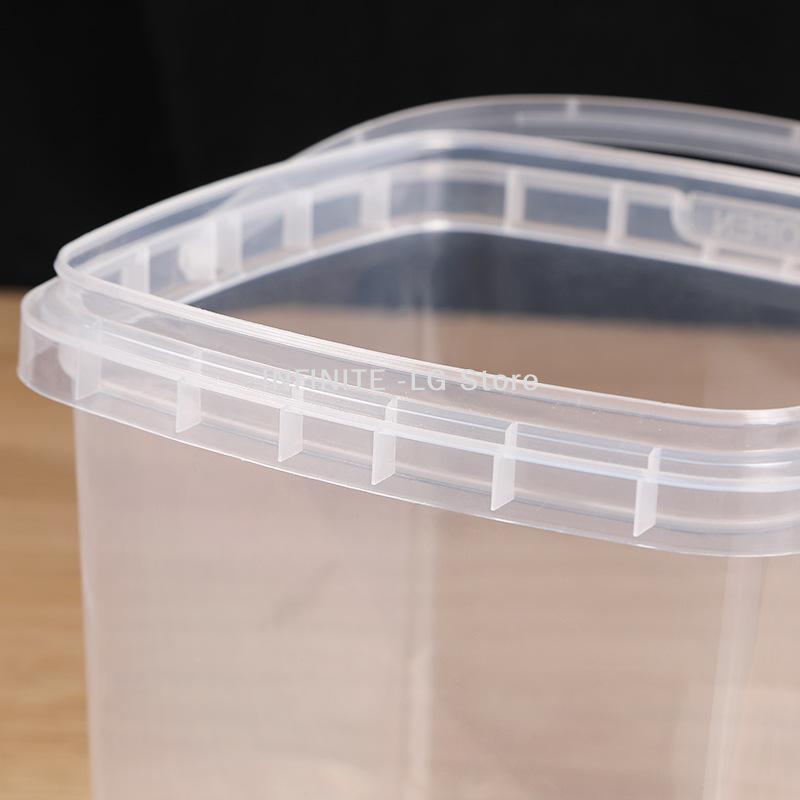 10 Stück Kunststoff-Eimer mit  – Food Storage Box Plastic Bewertung und Preis