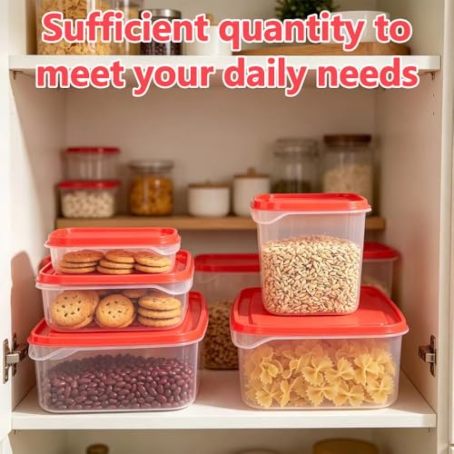 17-teiliges Kunststoff-Lebensm – Food Storage Containers Set Bewertung und Preis