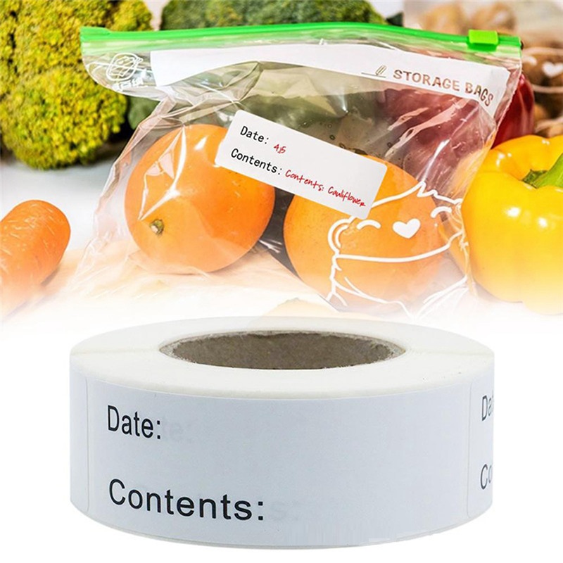 Selbstklebendes, abnehmbares E – Food Storage Label Bewertung und Preis