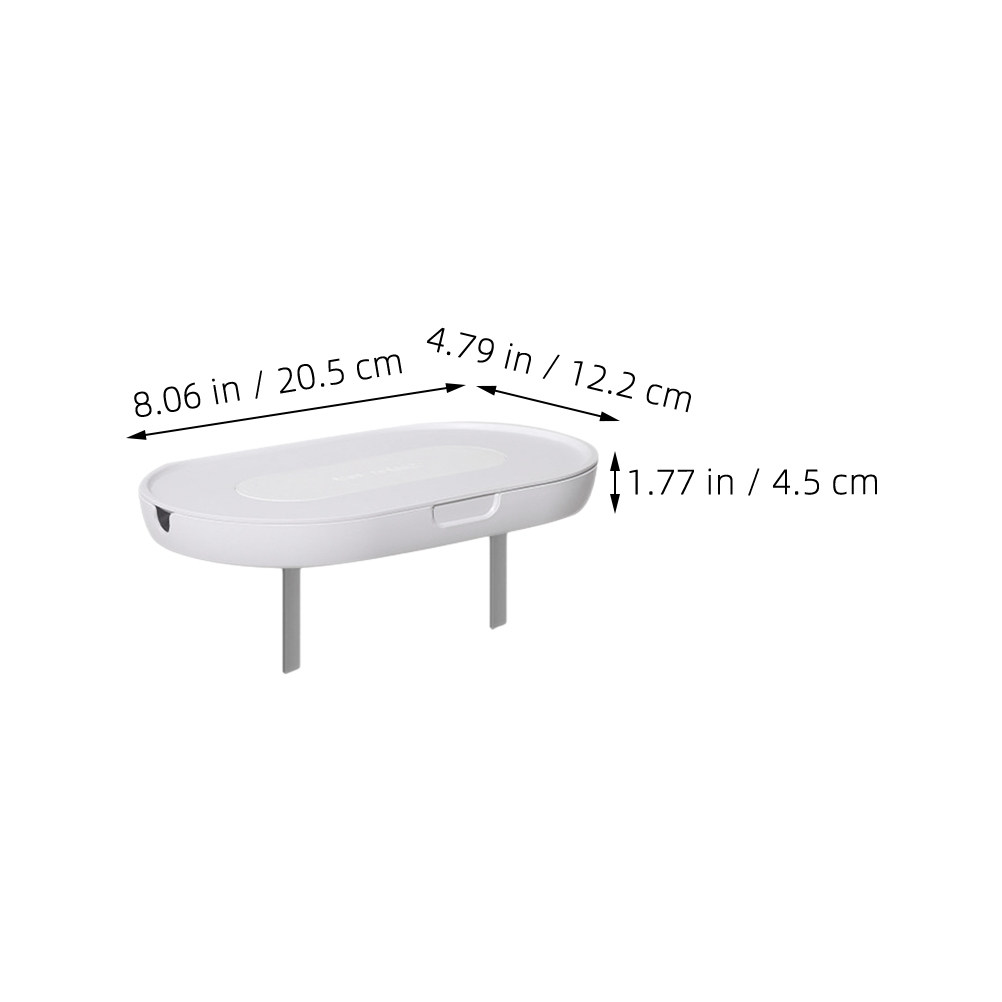 Wandsteckdosenregal, abnehmbar – Food Storage And Organizer Bewertung und Preis