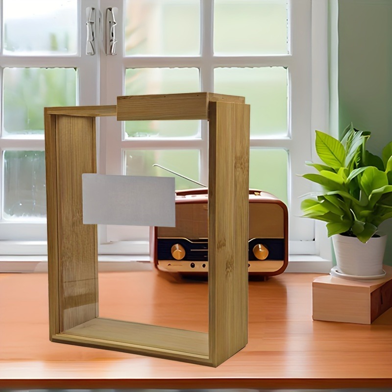 3 Stück Bambus-Aufbewahrungsbe – Stackable Pantry Bin Bewertung und Preis