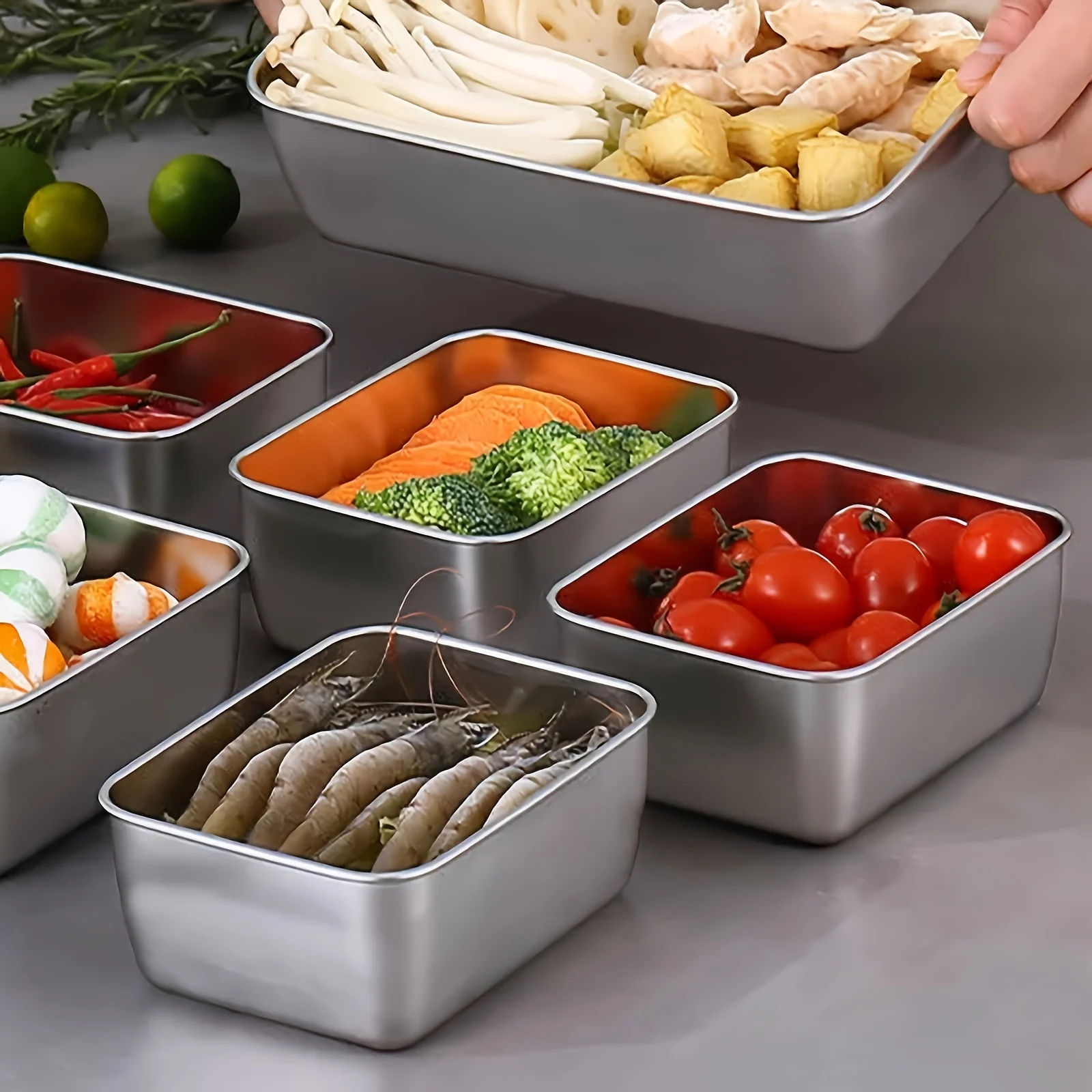 Edelstahl-Lebensmittelbehälter – Food Storage Containers Set Bewertung und Preis