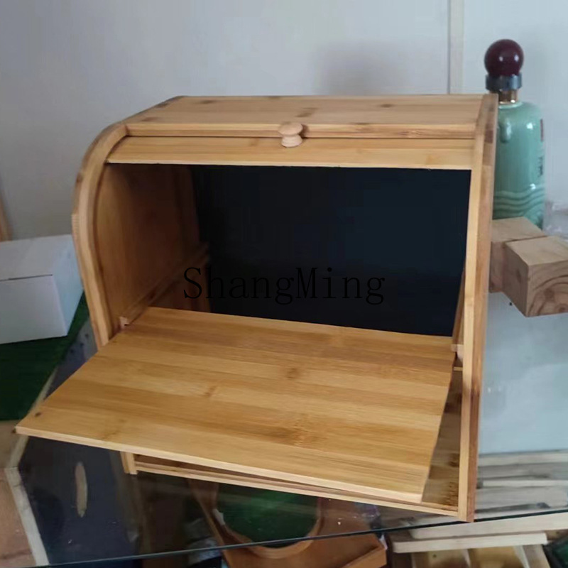 SM Haushalt Bambus Brot Lageru – Food Storage Rack For Kitchen Bewertung und Preis