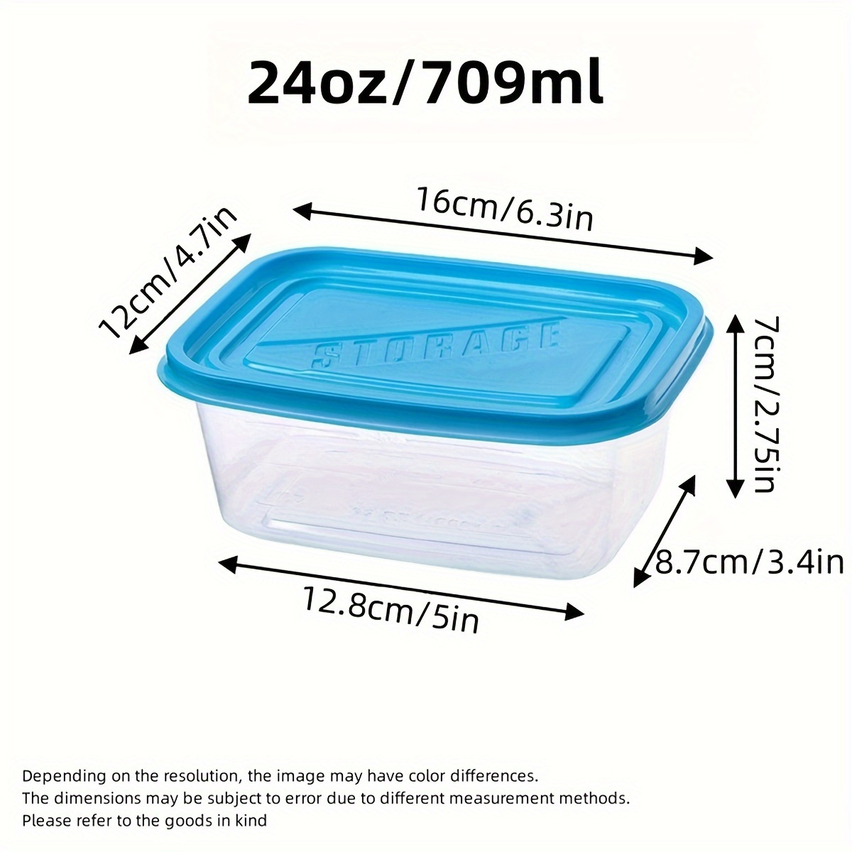 Ein Set aus 6 transparenten, s – Food Storage Containers Set Bewertung und Preis