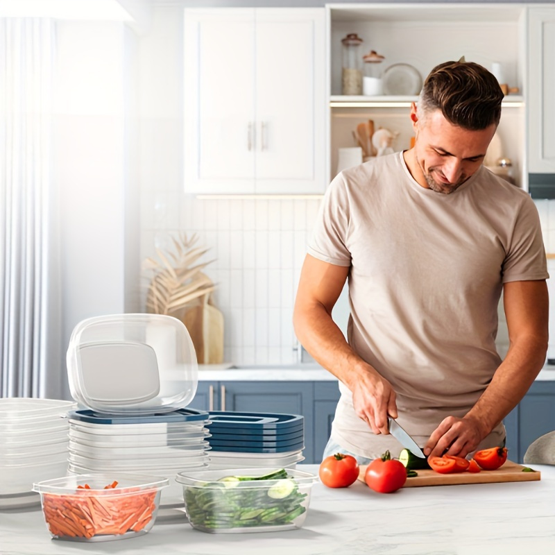 Ein Set aus 6 transparenten, s – Food Storage Containers Set Bewertung und Preis