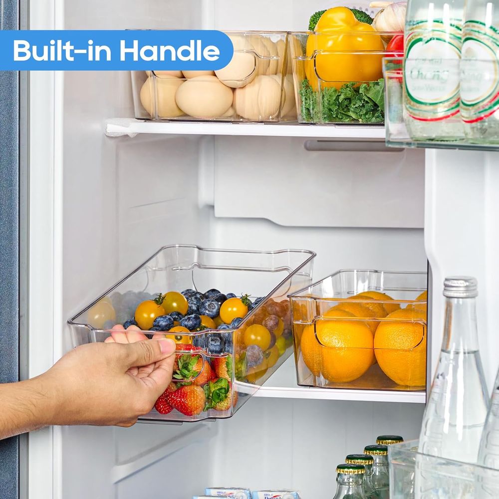 8er-Pack Transparente Kunststo – Stackable Pantry Bin Bewertung und Preis