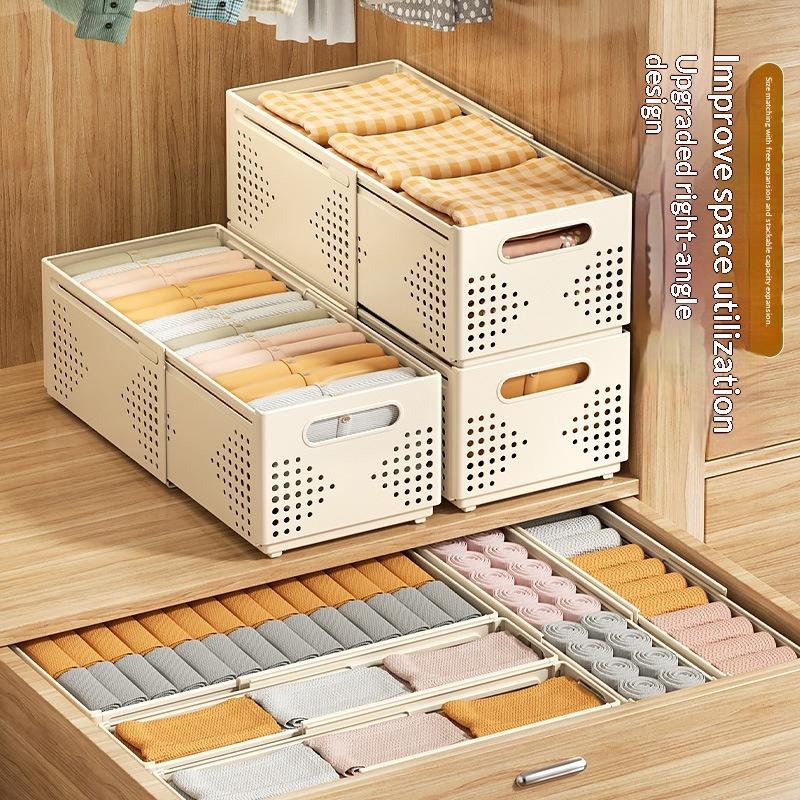● Ausziehbare Kunststoff-Aufbe – Stackable Pantry Bin Bewertung und Preis
