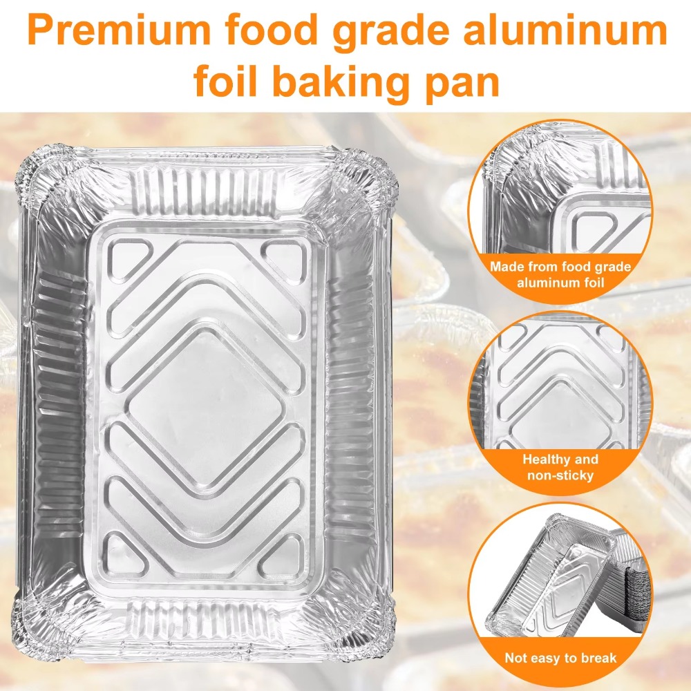 10PCS Neue Mit Deckel Aluminiu – Food Storage Table Bewertung und Preis