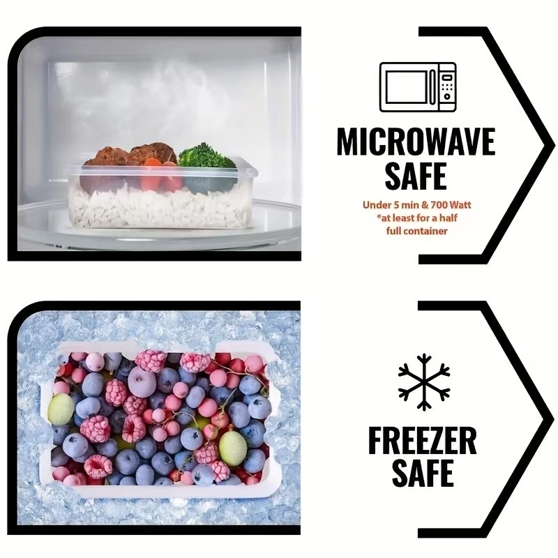 4-teiliges Set Transparente Le – Food Storage Containers Set Bewertung und Preis