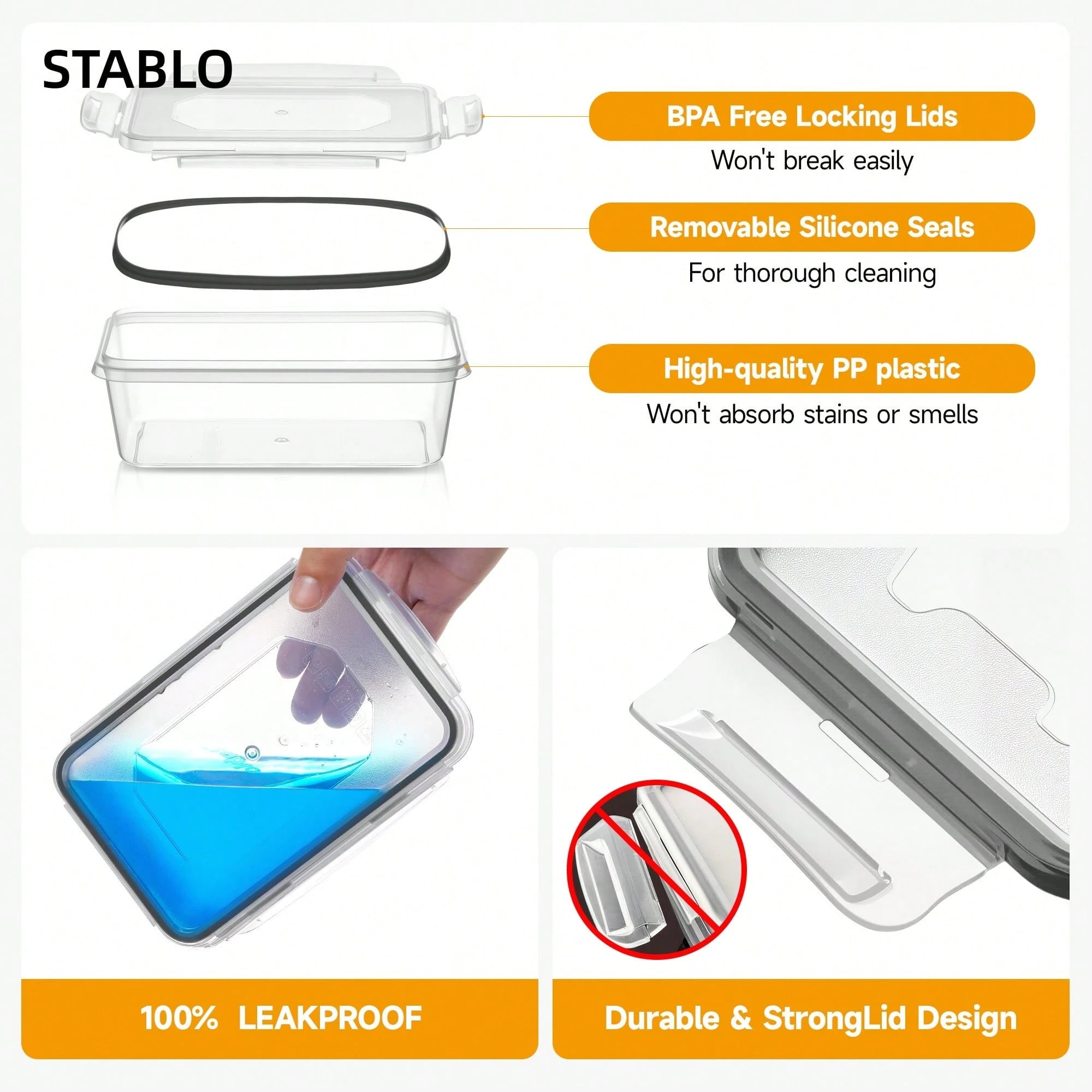 12 versiegelte Lebensmittel-Au – Food Storage Box Plastic Bewertung und Preis