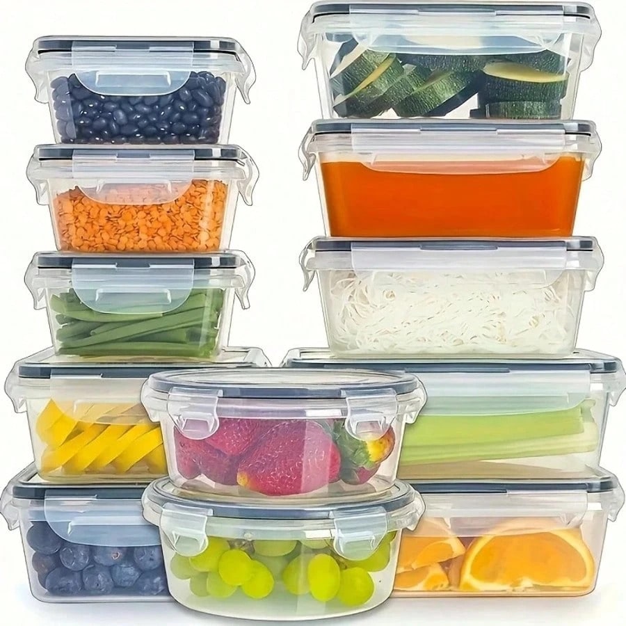 12 versiegelte Lebensmittel-Au – Food Storage Box Plastic Bewertung und Preis