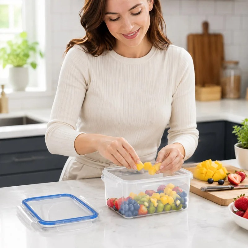 4 Größen Kühlschrank-Aufbewahr – Food Storage Box Plastic Bewertung und Preis