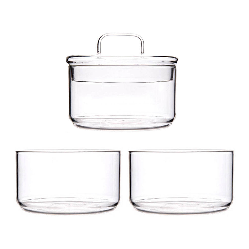 1 Set Transparente Glas-Aufbew – Food Storage Glass Containers Bewertung und Preis