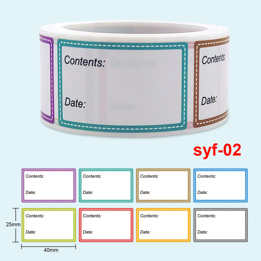 Sicheres Datum, Lebensmittelka – Food Storage Label Bewertung und Preis