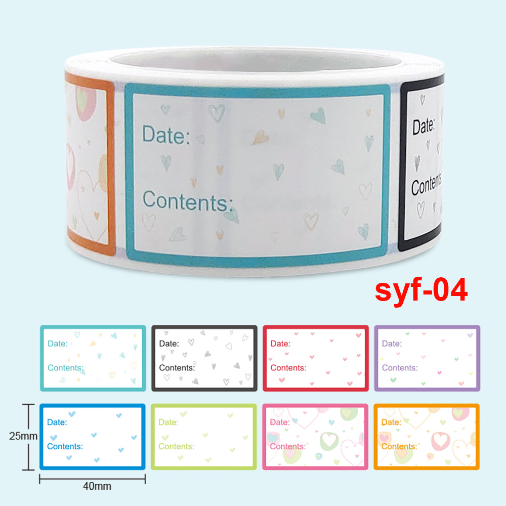 Sicheres Datum, Lebensmittelka – Food Storage Label Bewertung und Preis
