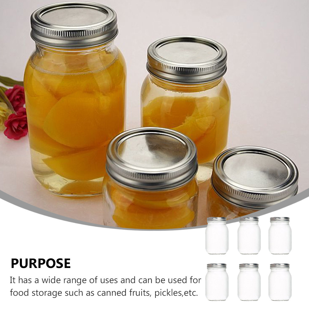 6 Stück Transparente Runde Gla – Food Storage In The Kitchen Bewertung und Preis