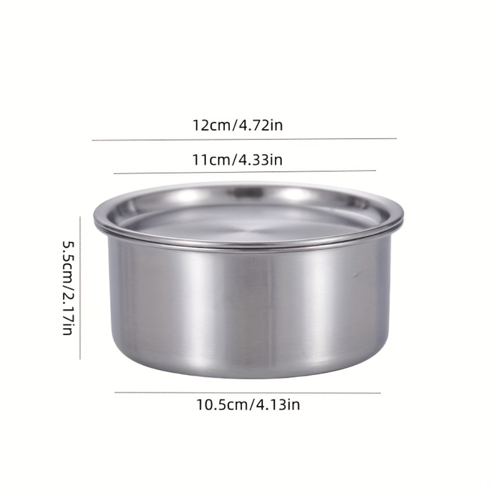304 Edelstahl Ramekin mit Deck – Food Storage Heat Bewertung und Preis