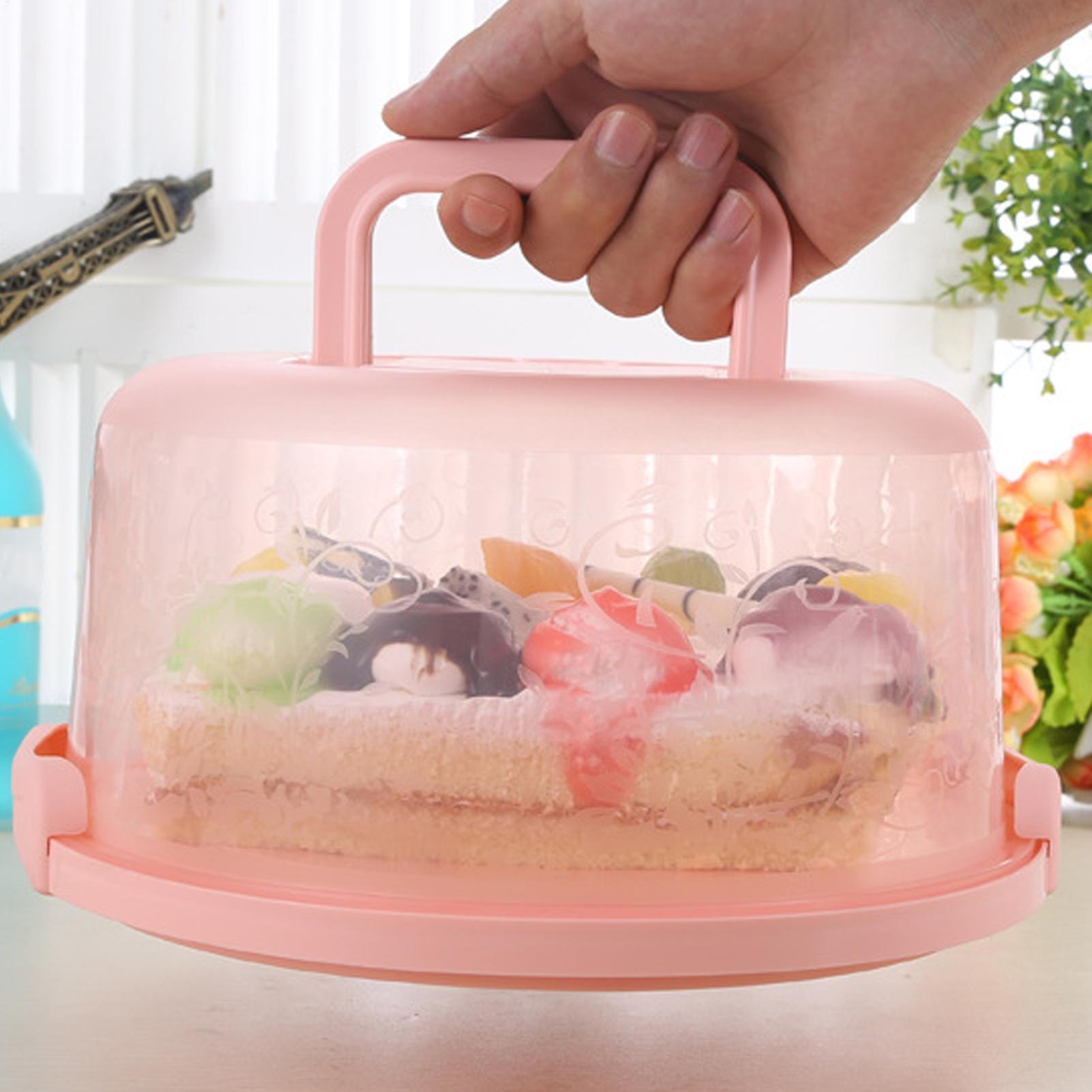 Tragbare Kuchenbox, wiederverw – Food Storage Box Plastic Bewertung und Preis