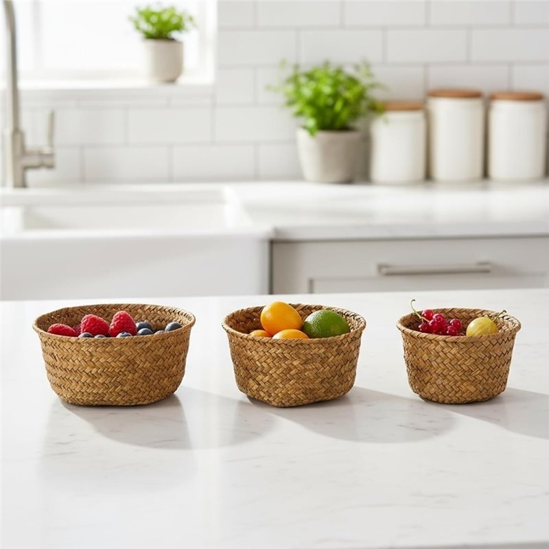 SHGO-Runde Aufbewahrungskörbe  – Stackable Pantry Bin Bewertung und Preis