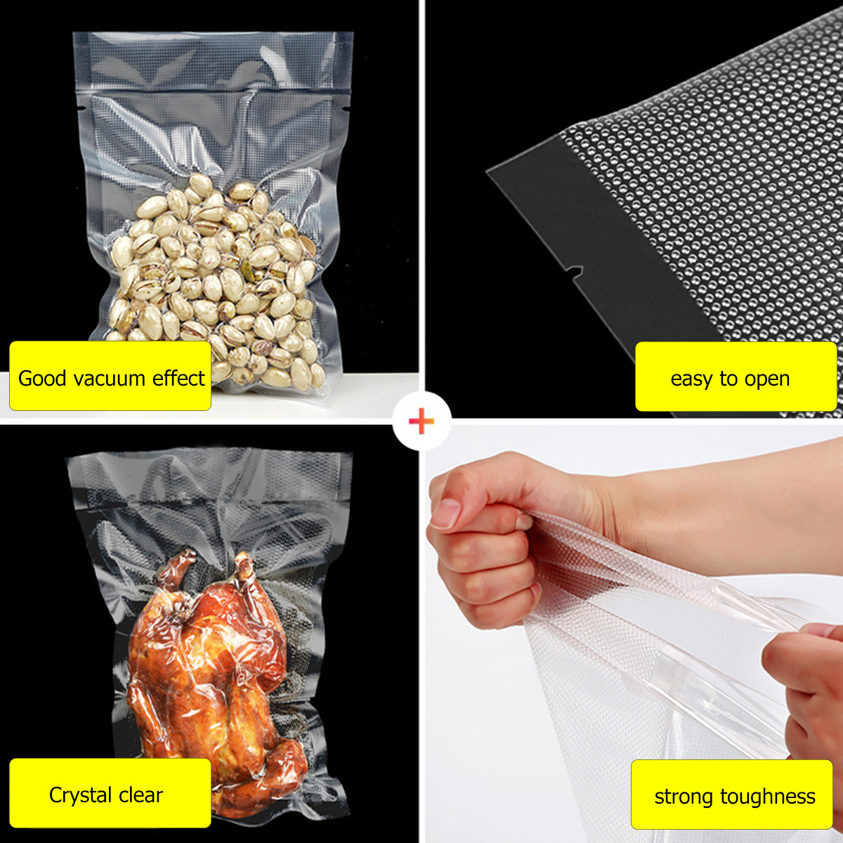100 Stück Transparente Vakuum- – Food Storage Usa Bewertung und Preis