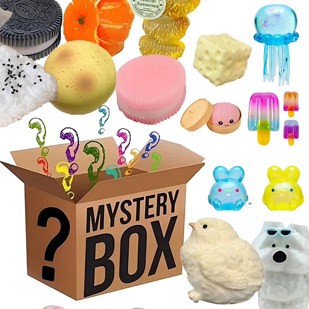 Mystery Fidget Toy Blind Box,  – Food Storage Heat Bewertung und Preis