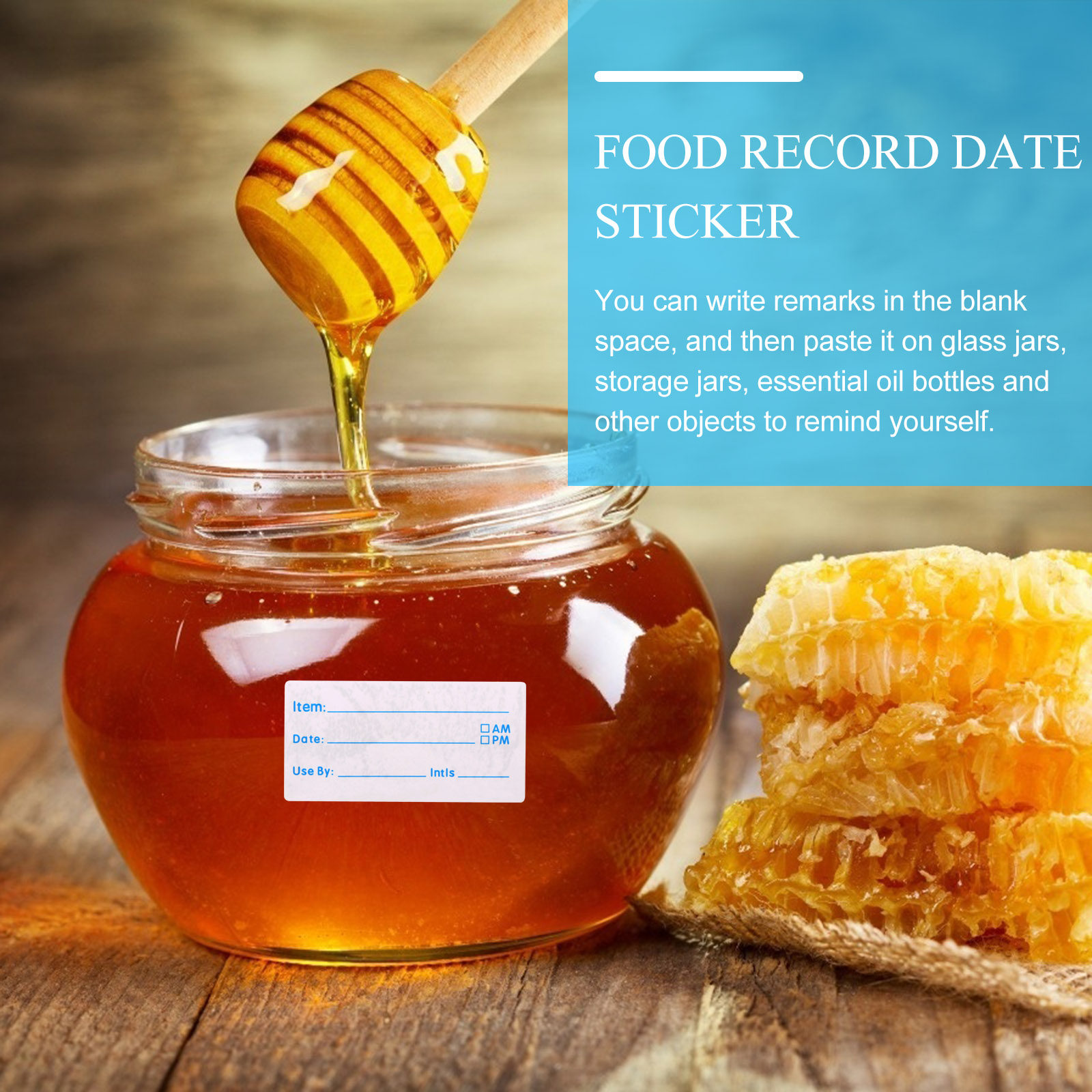 500 Stück beschreibbare Lebens – Food Storage Label Bewertung und Preis