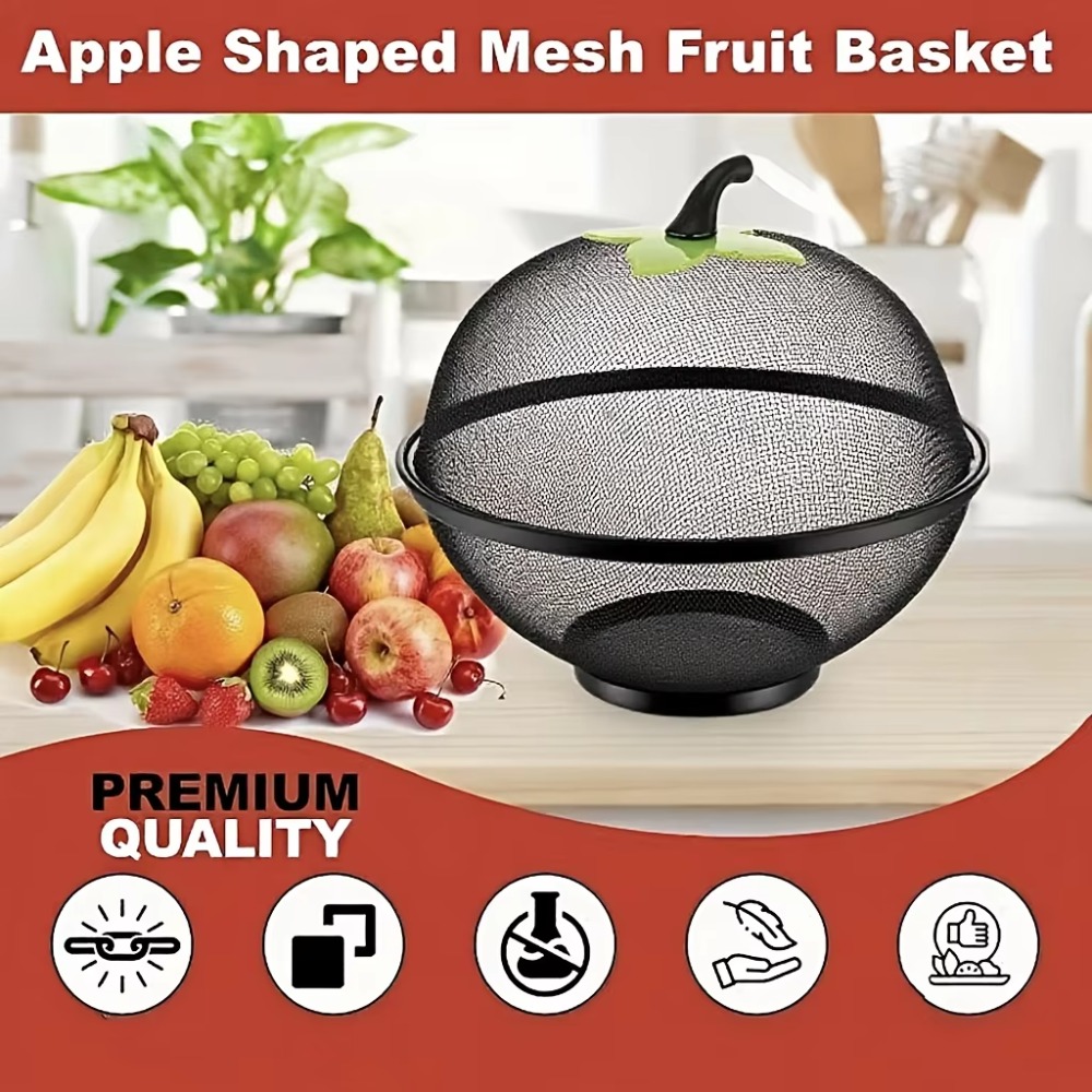 Mit Netzabdeckung, Metall-Obst – Food Storage Rack For Kitchen Bewertung und Preis
