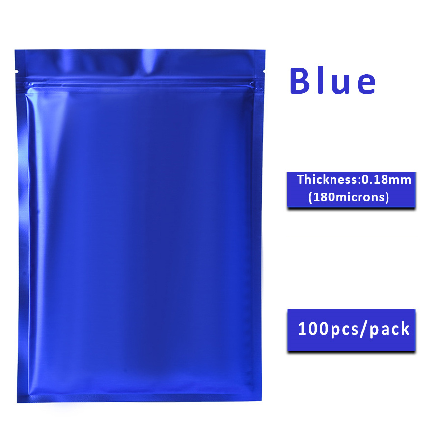 100 Stück matte blaue Folien-R – Food Storage Usa Bewertung und Preis