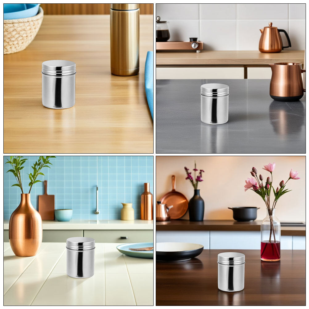 2 Stück Edelstahl-Vorratsdosen – Food Storage In The Kitchen Bewertung und Preis