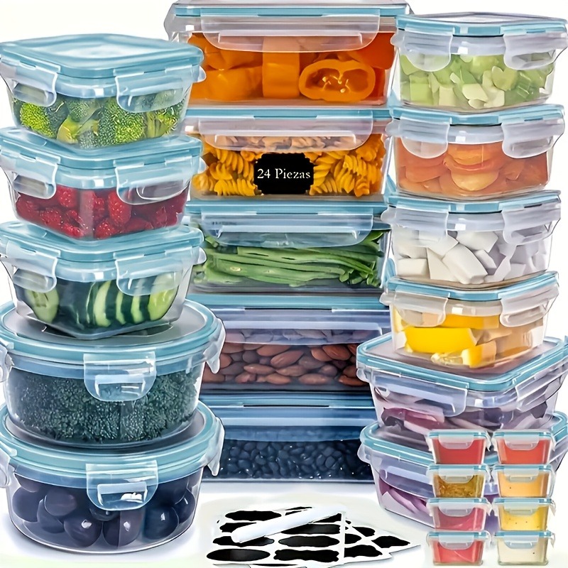48-teiliges BPA-freies Lebensm – Food Storage Containers Set Bewertung und Preis