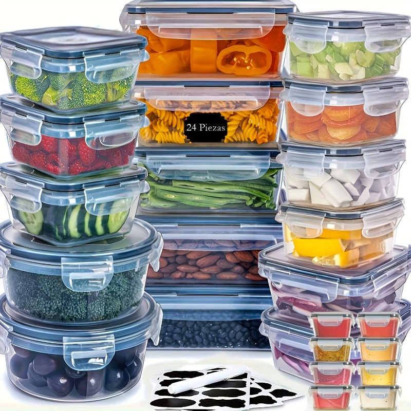 48-teiliges BPA-freies Lebensm – Food Storage Containers Set Bewertung und Preis