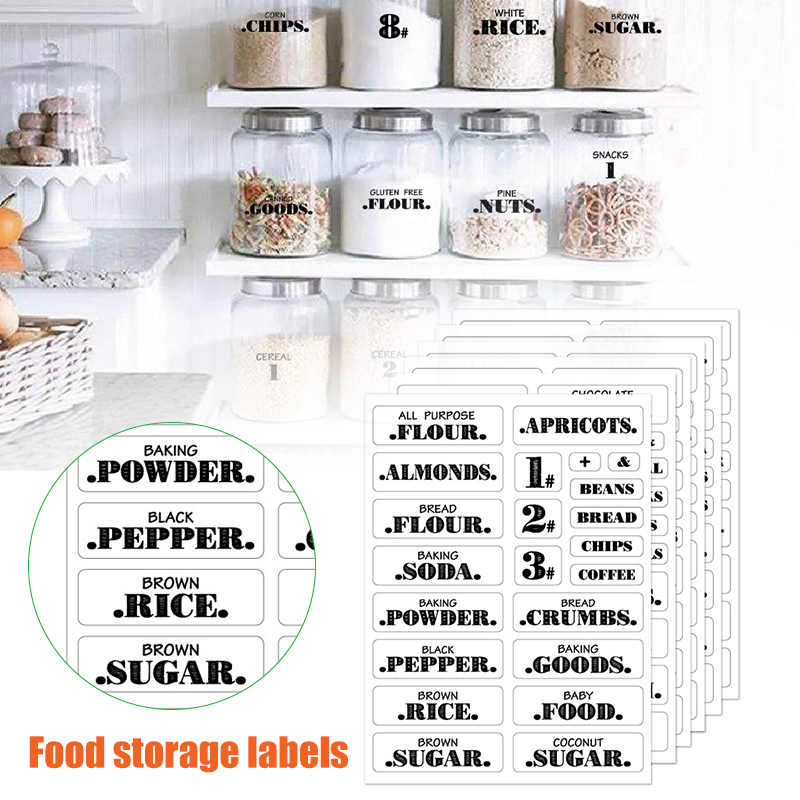 132 stücke Küche Wasserdichte  – Food Storage Label Bewertung und Preis