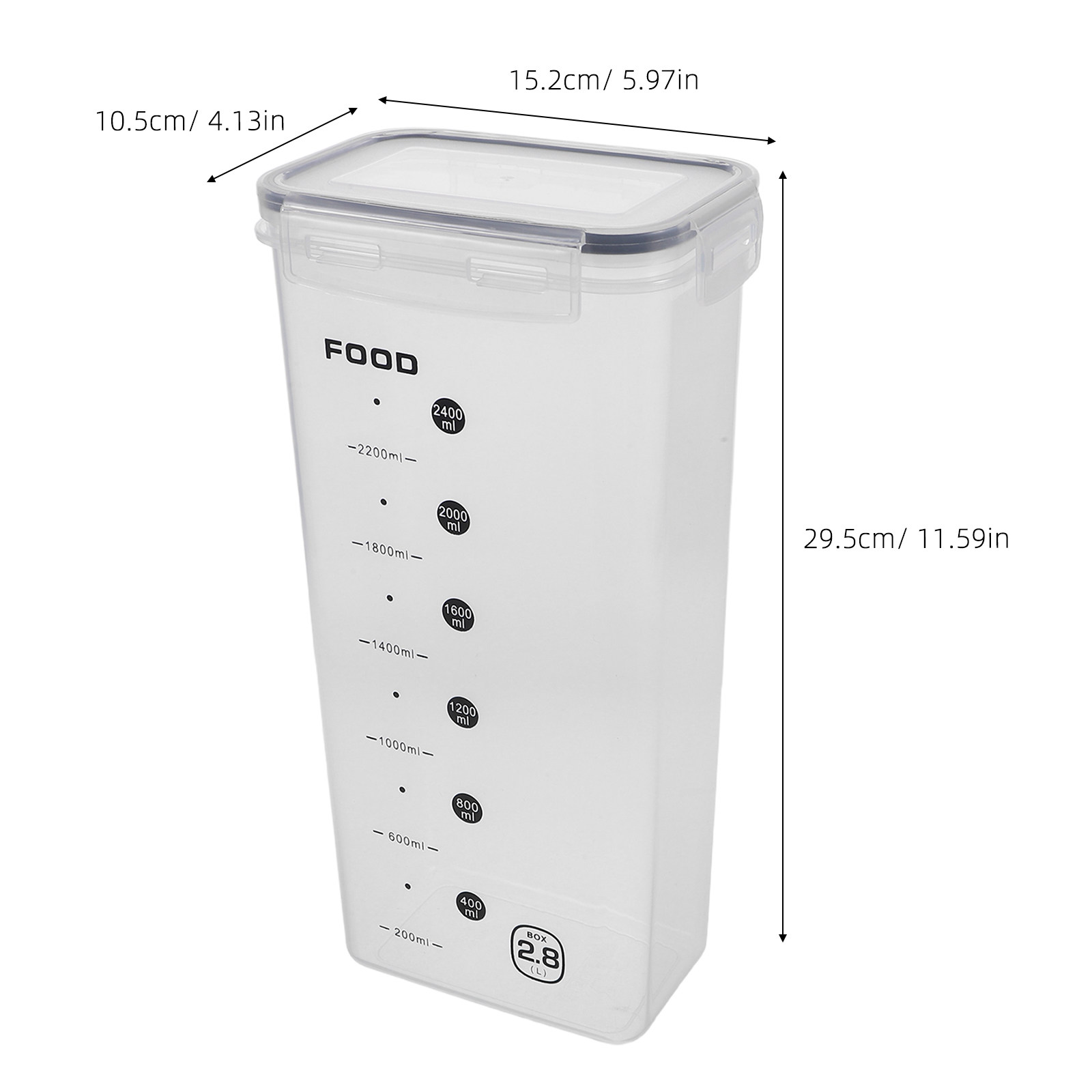 2 Stück Getreide-Aufbewahrungs – Food Storage In The Kitchen Bewertung und Preis