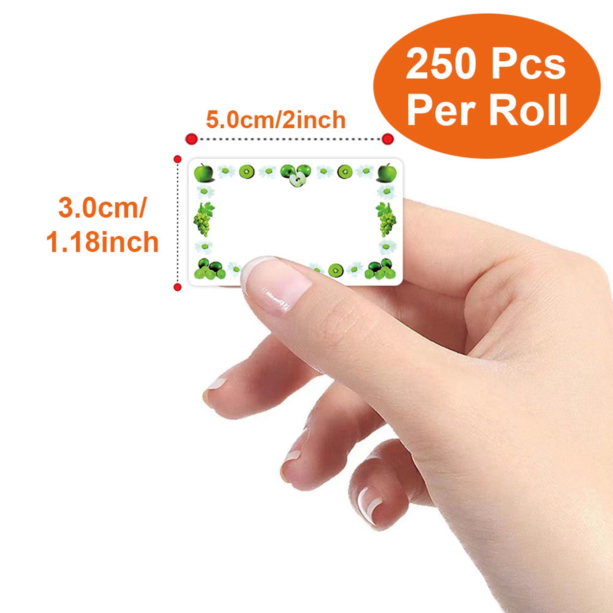 250 Stück rechteckige Einmache – Food Storage Label Bewertung und Preis